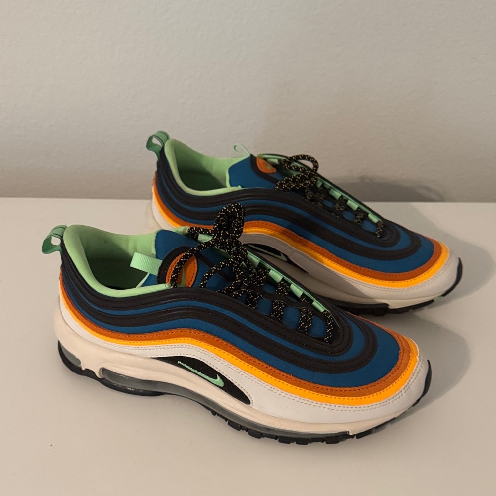 Nike Air Max ‘97 Blue Orange Green